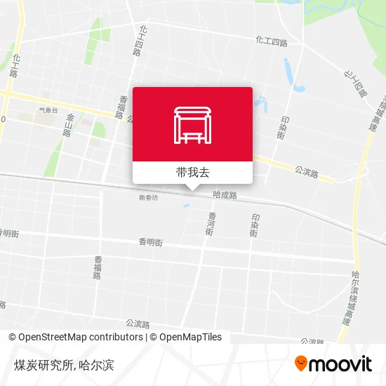 煤炭研究所地图
