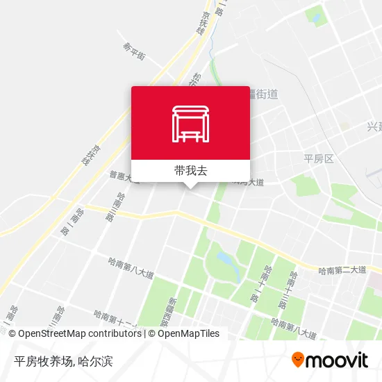 平房牧养场地图