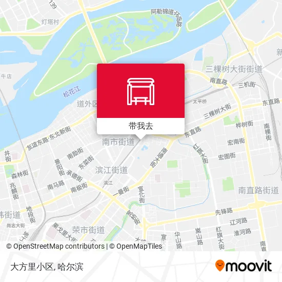 大方里小区地图