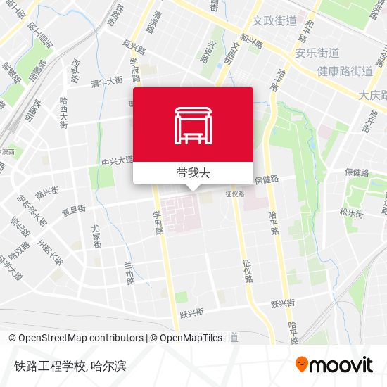 铁路工程学校地图