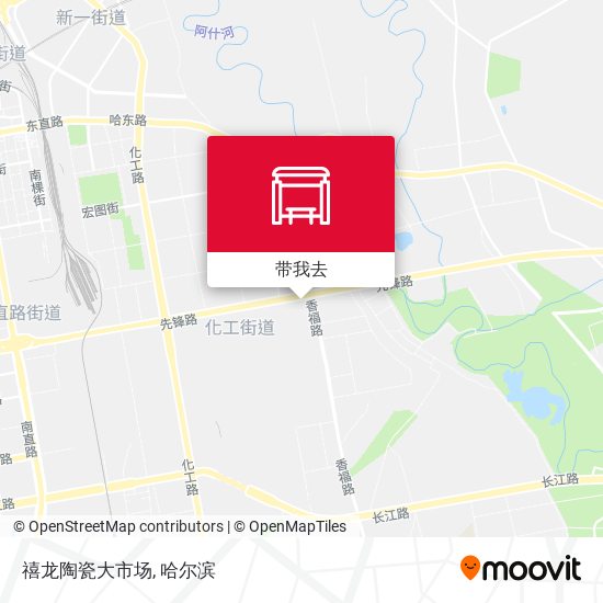 禧龙陶瓷大市场地图