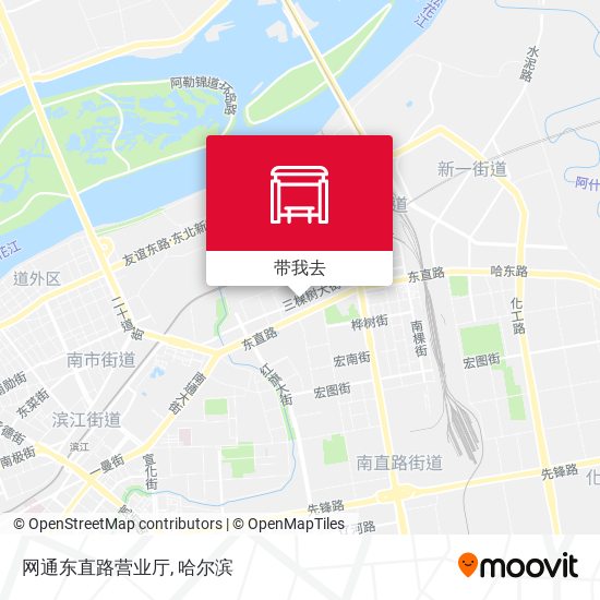 网通东直路营业厅地图