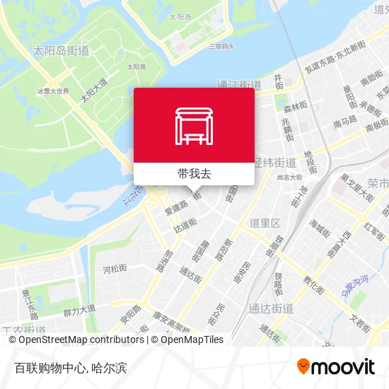 百联购物中心地图