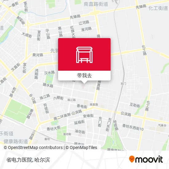 省电力医院地图