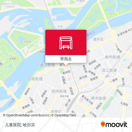 儿童医院地图