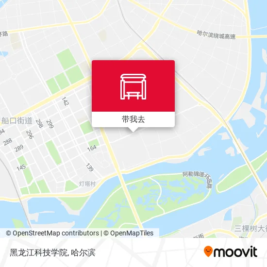 黑龙江科技学院地图