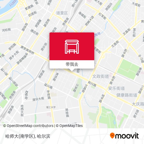 哈师大(南学区)地图