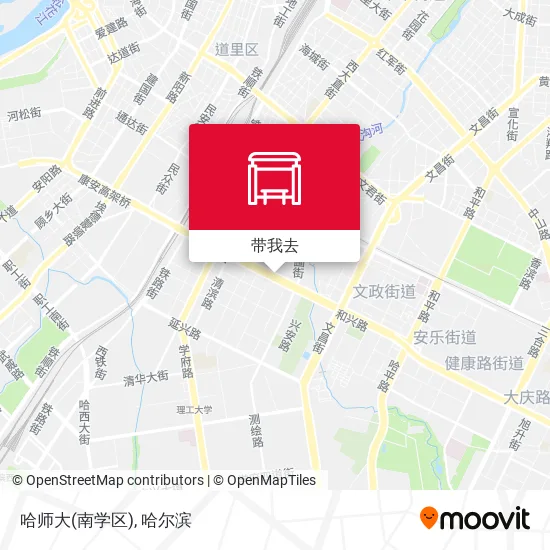 哈师大(南学区)地图