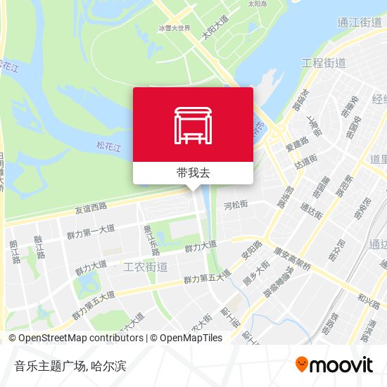 音乐主题广场地图