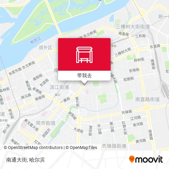 南通大街地图