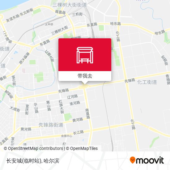 长安城(临时站)地图