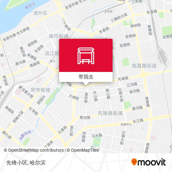 先锋小区地图