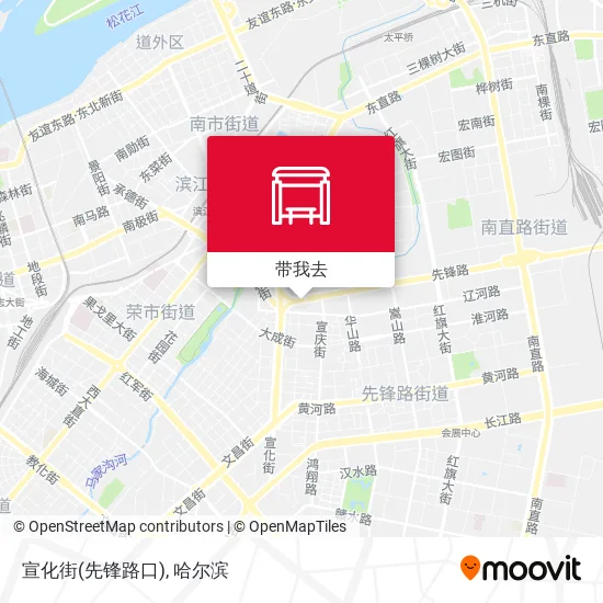 宣化街(先锋路口)地图