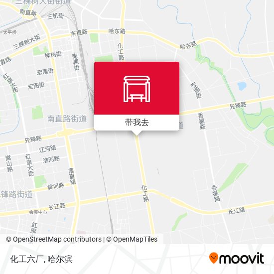 化工六厂地图