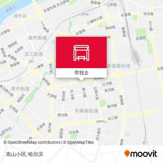 嵩山小区地图