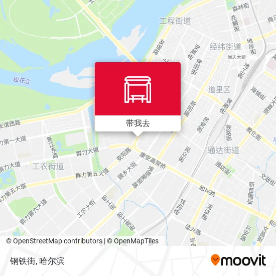 钢铁街地图