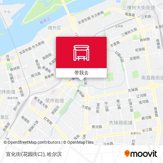 宣化街(花园街口)地图