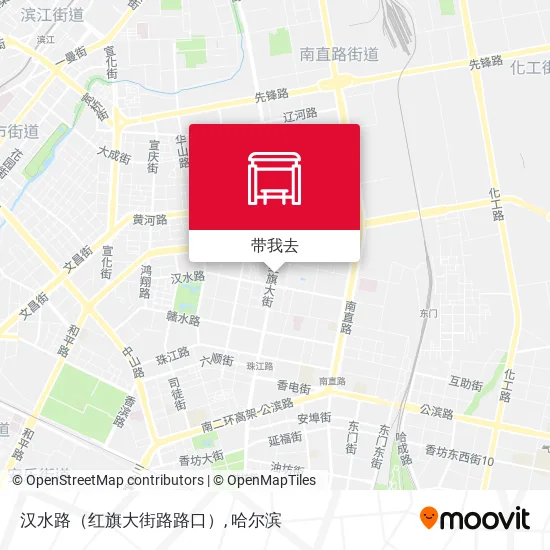 汉水路（红旗大街路路口）地图