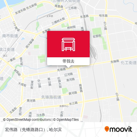 宏伟路（先锋路路口）地图