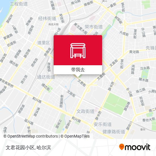 文君花园小区地图