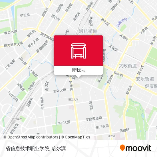 省信息技术职业学院地图