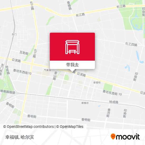 幸福镇地图