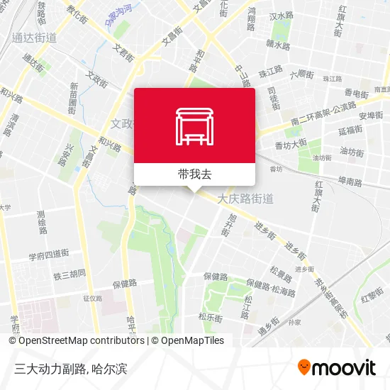 三大动力副路地图