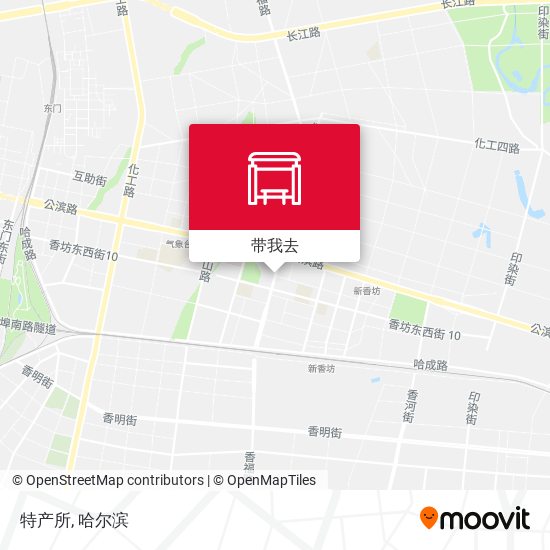 特产所地图