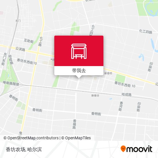 香坊农场地图