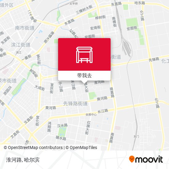 淮河路地图