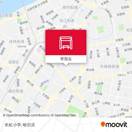 长虹小学地图