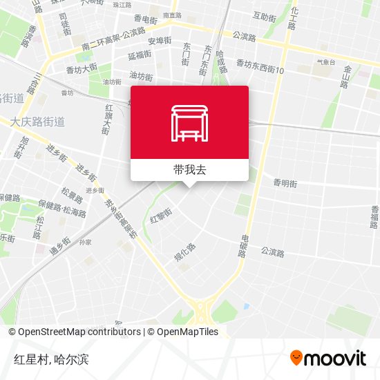 红星村地图