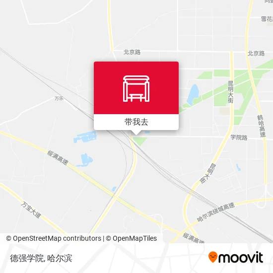 德强学院地图