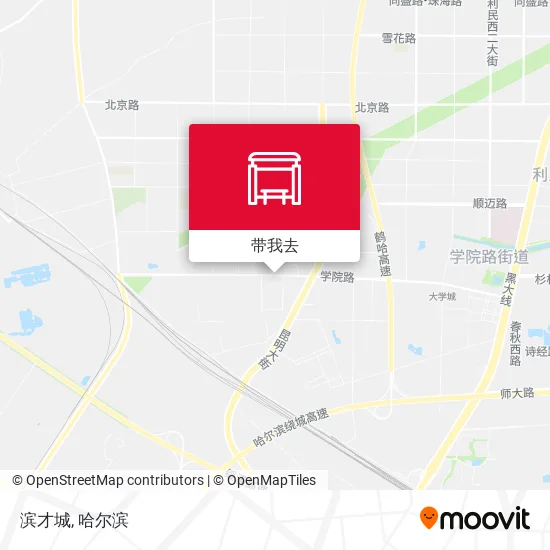 滨才城地图