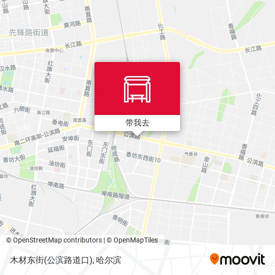 木材东街(公滨路道口)地图