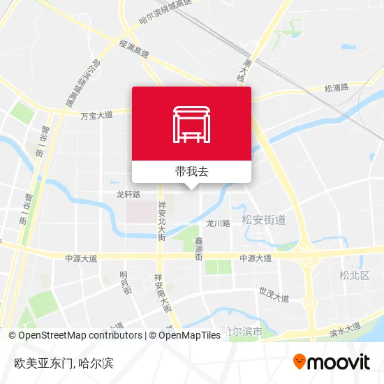 欧美亚东门地图