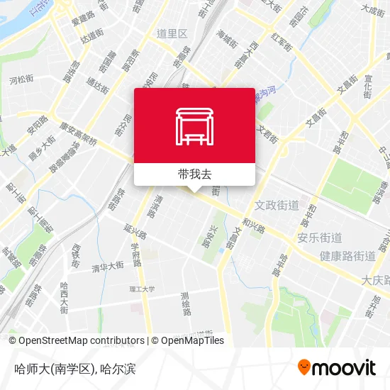 哈师大(南学区)地图