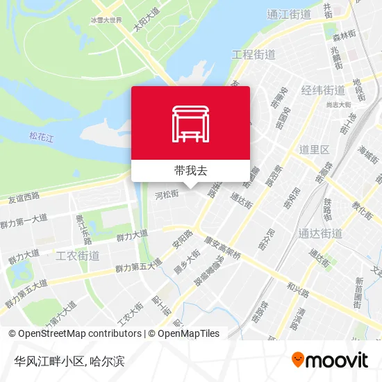 华风江畔小区地图