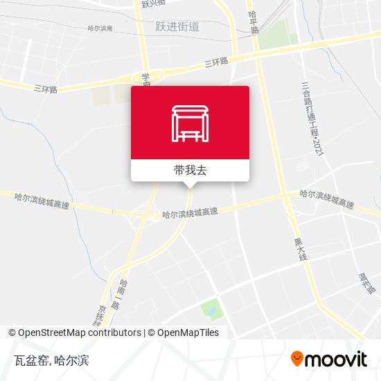 瓦盆窑地图