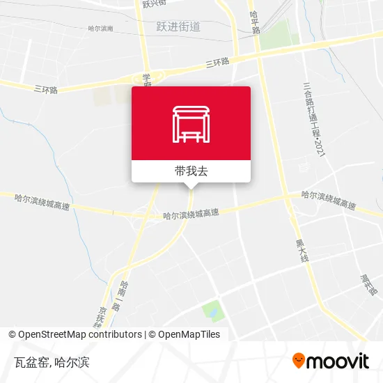 瓦盆窑地图