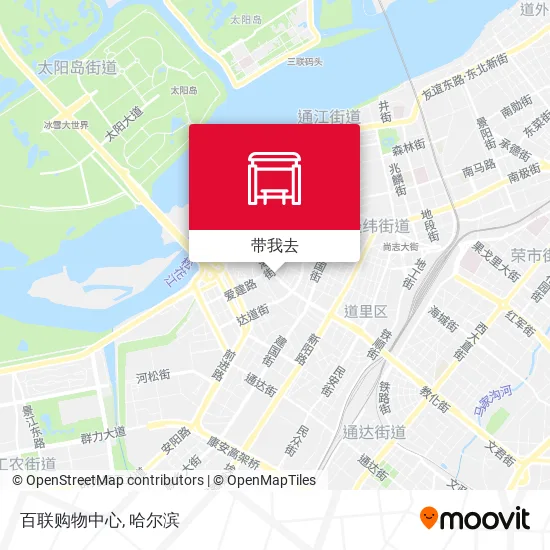 百联购物中心地图
