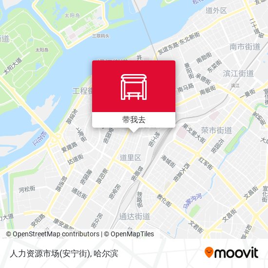 人力资源市场(安宁街)地图