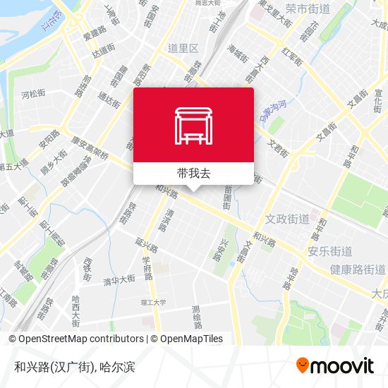 和兴路(汉广街)地图