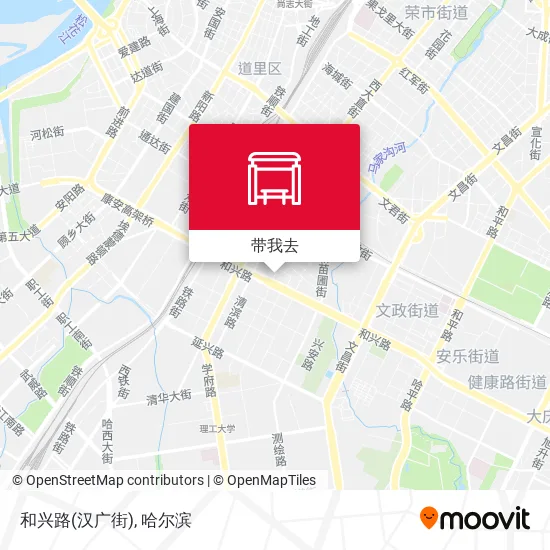 和兴路(汉广街)地图
