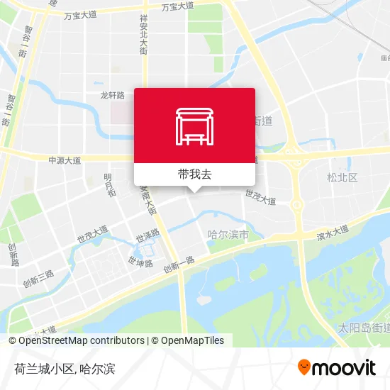 荷兰城小区地图