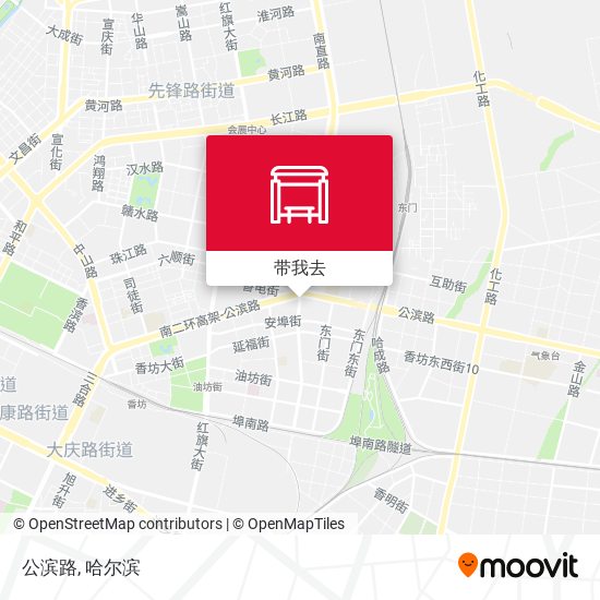 公滨路地图