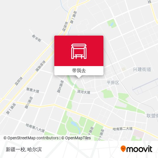 新疆一校地图