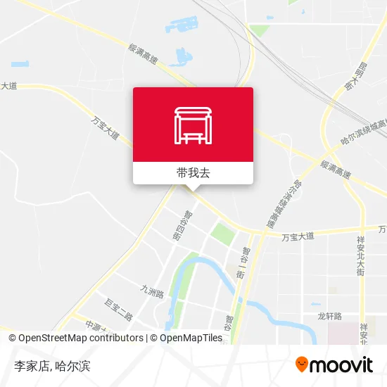 李家店地图