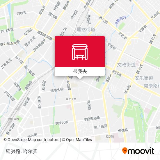 延兴路地图