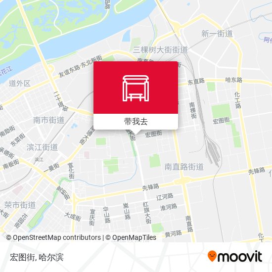 宏图街地图